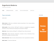 Tablet Screenshot of engenhariamoderna.blix.biz